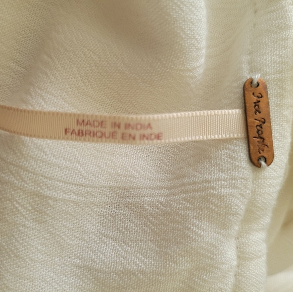 Free People white halter dress - Picture 10 of 12